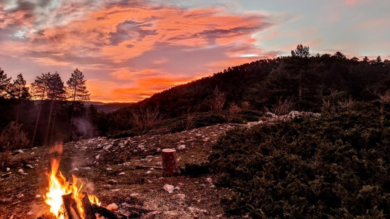 Alojamiento Rural Los Hacheros Tragacete Kültér fotó